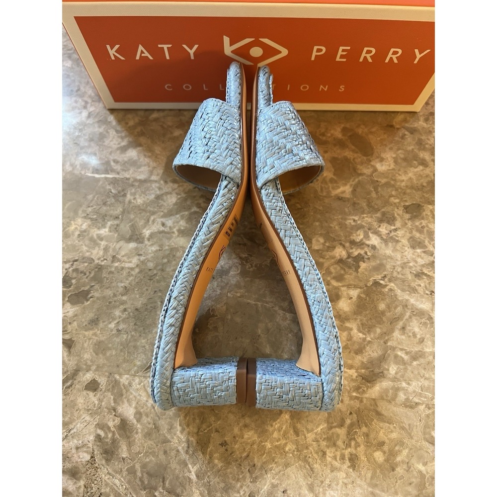 Wandering Sky Blue Slide Women's Size 5.5 NEW Sandal Spring Summer Katy Perry .. - Picture 5 of 6